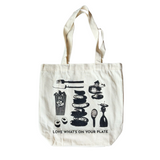 Love What’s On Your Plate Cotton Tote