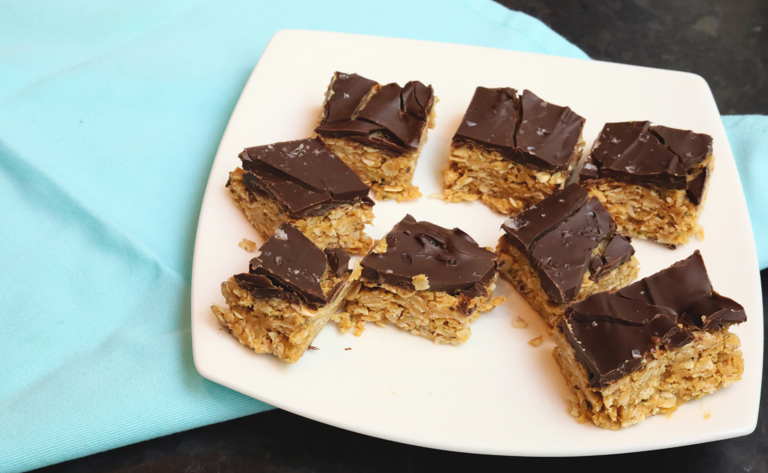 Chocolate PB Oat Bars