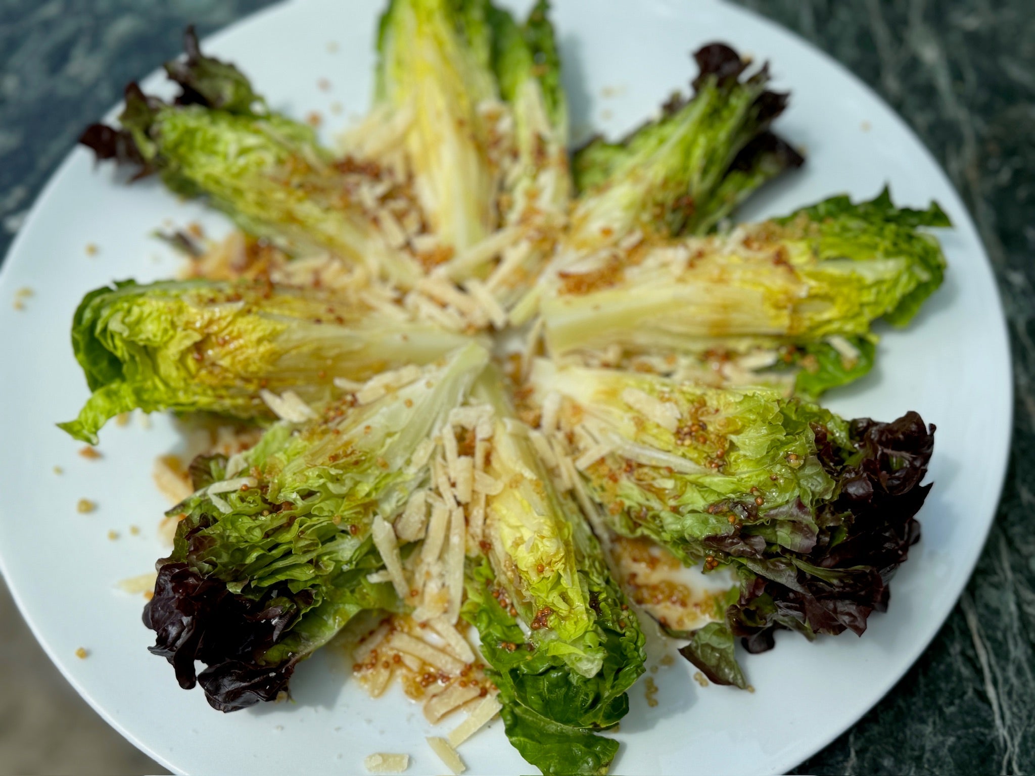 Romaine Parmesan Platter