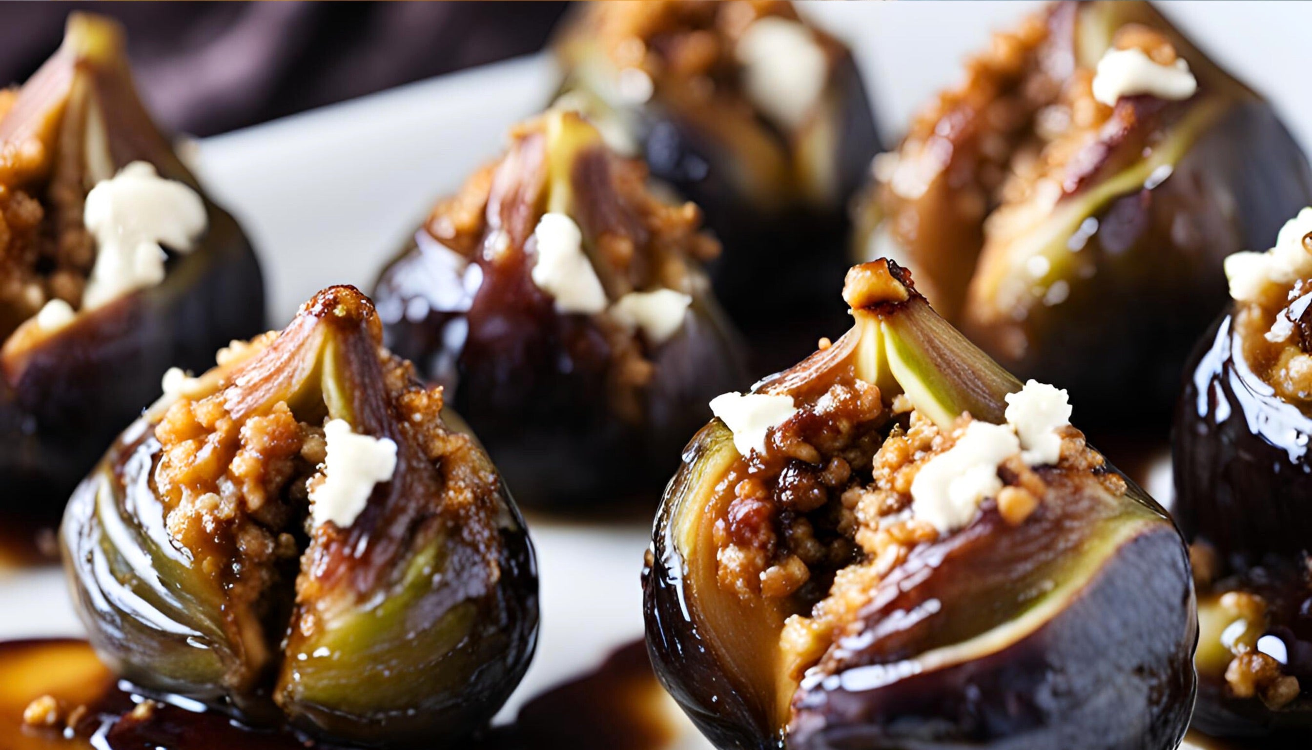 Goat’s Cheese Stuffed Figs