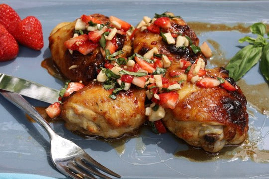 Balsamic Strawberry Chicken