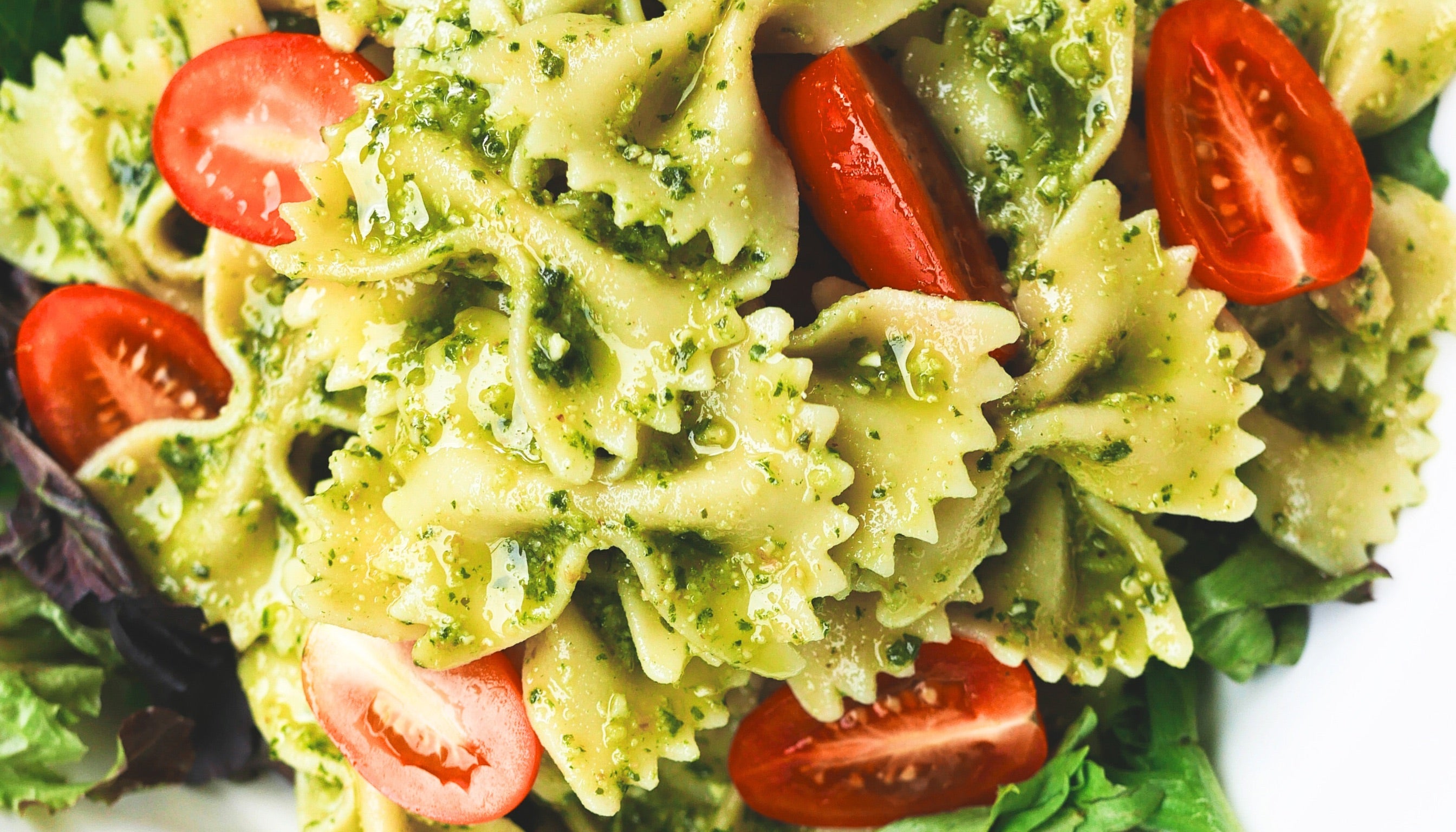 Pesto Chicken Pasta Salad