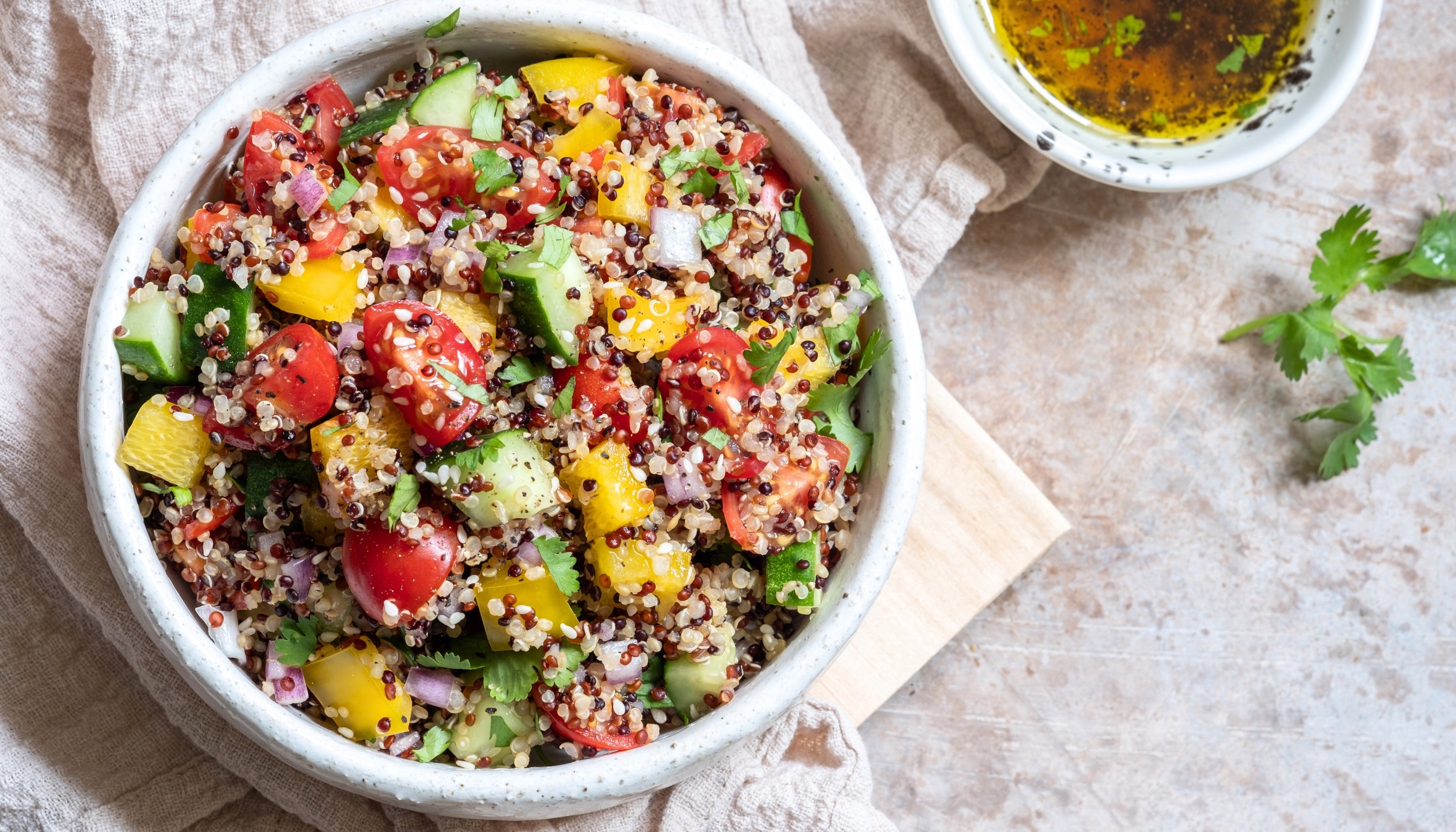 Kitchen Sink Quinoa Salad