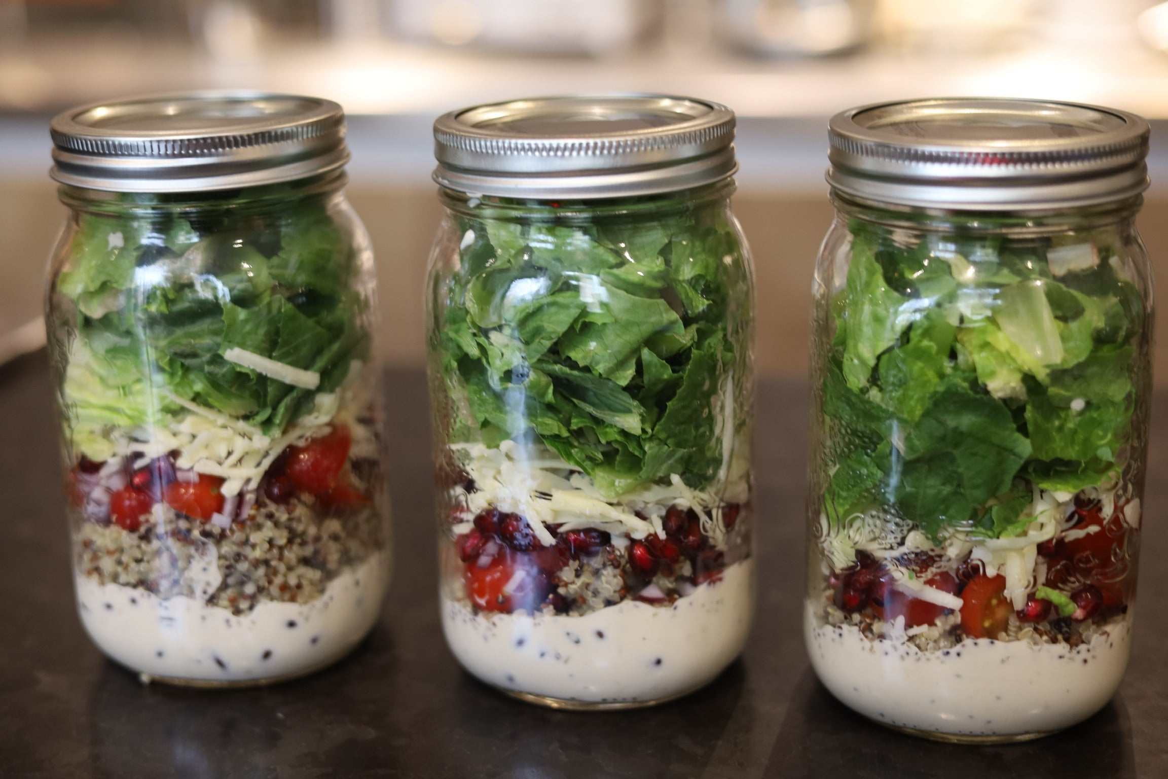 Mason Jar Salads