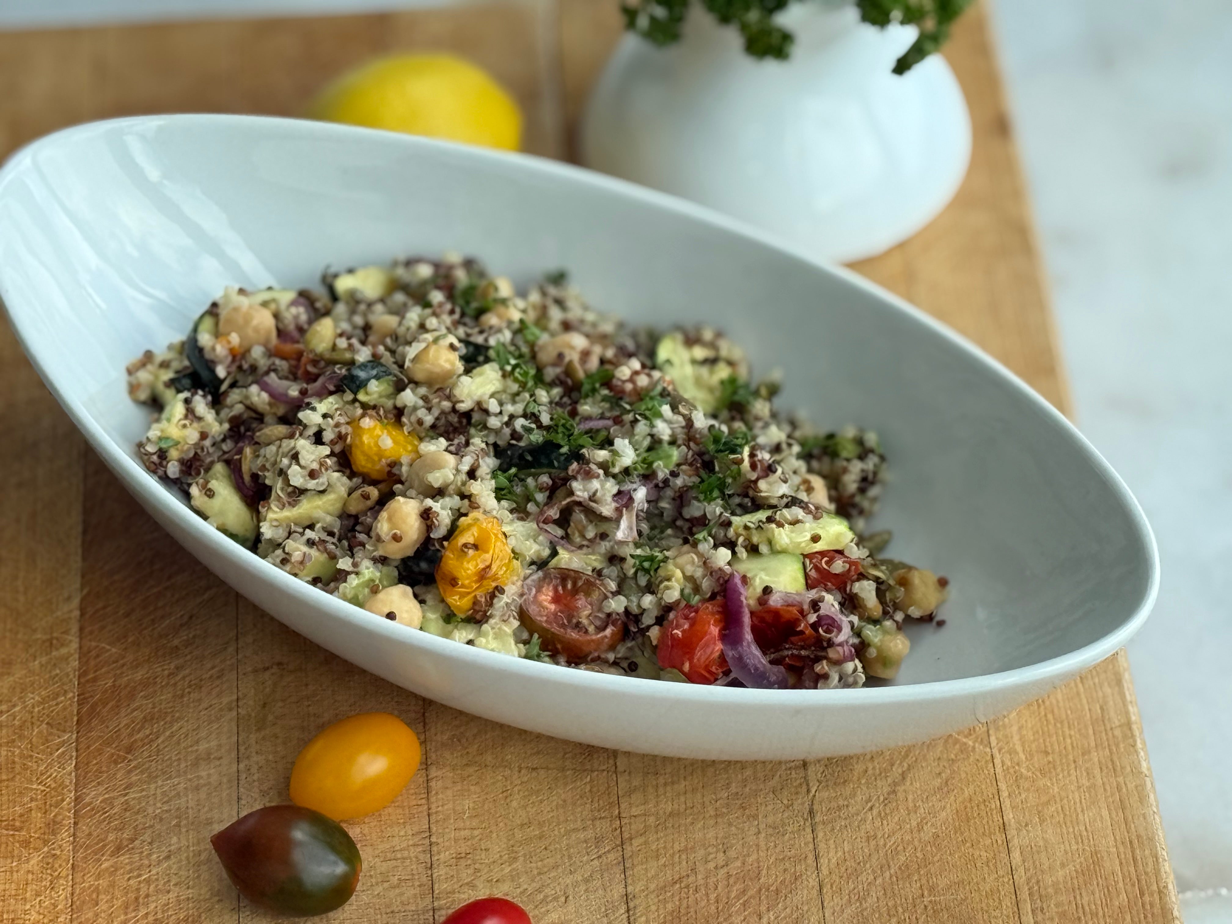 Roasted Veggie & Quinoa Bowl