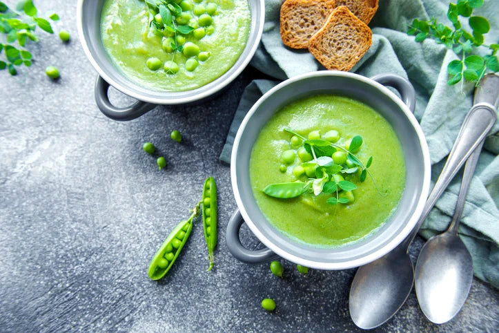 Sugar Snap Pea & Mint Soup