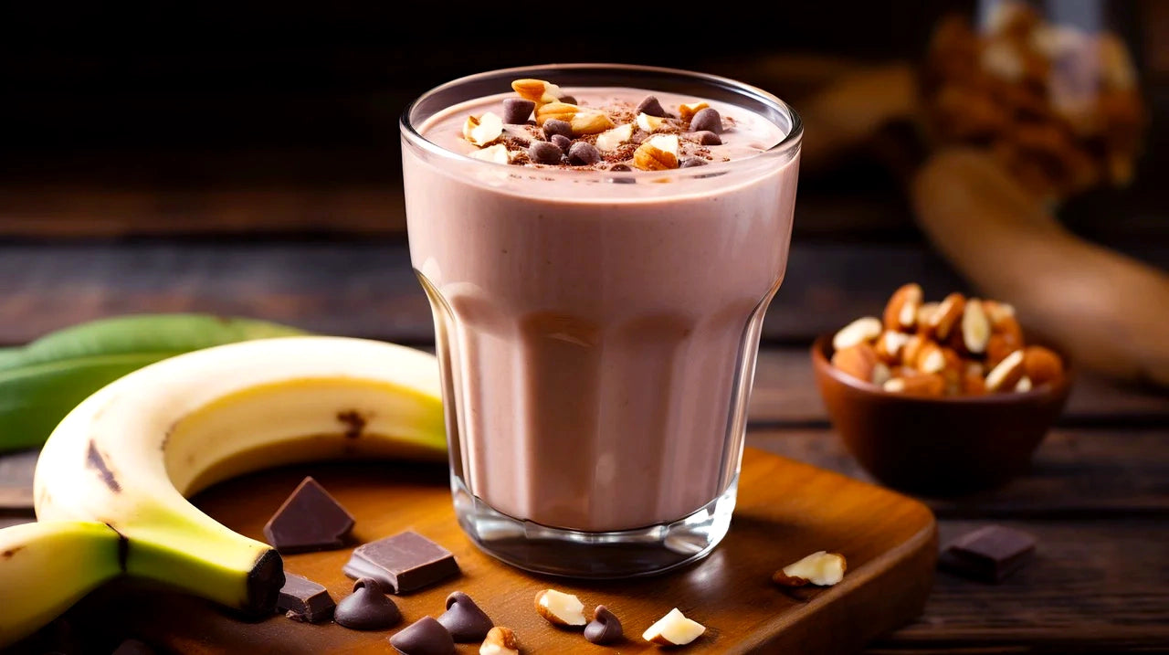 Chocolate Banana Nut Butter Smoothie