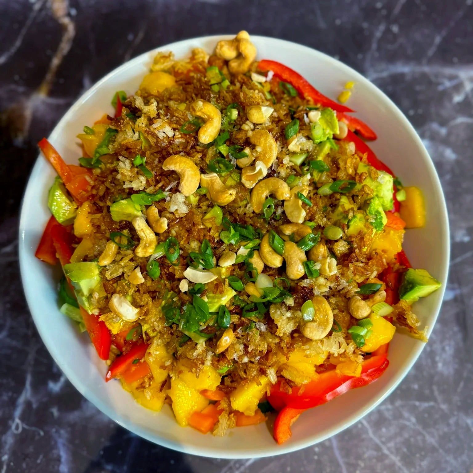 Crispy Rice Salad