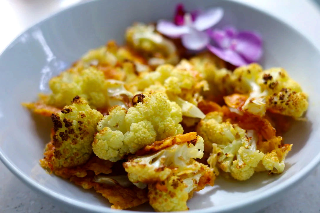 Cheesy Cauliflower Crunch