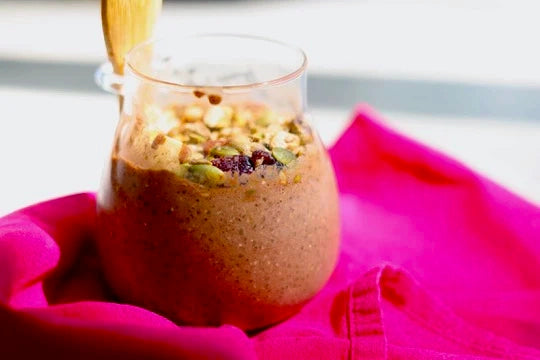 Chocolate Overnight Chia Oats