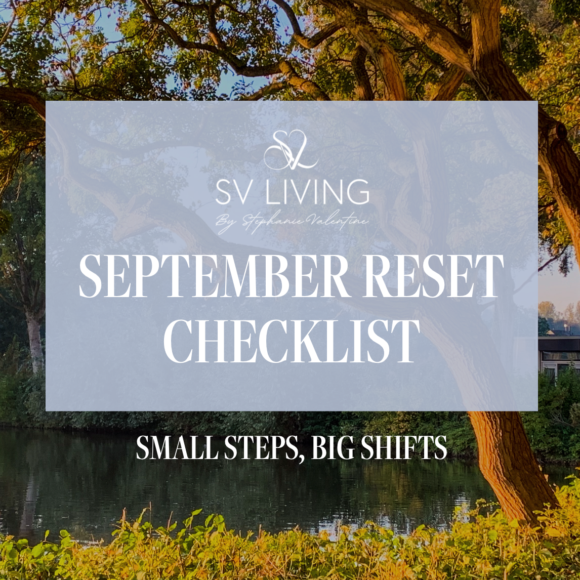 Reset Checklist